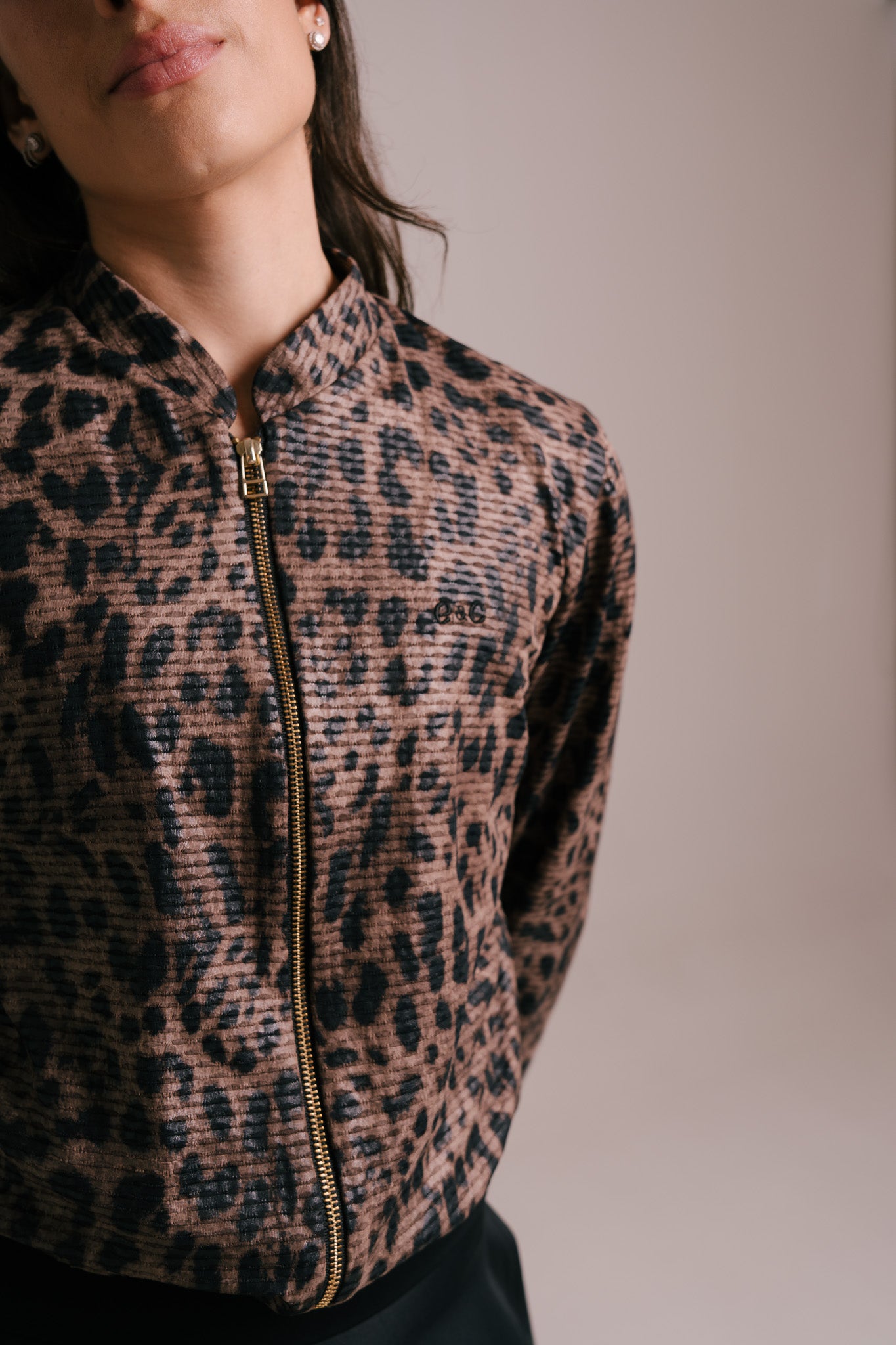 Chamarra animal print