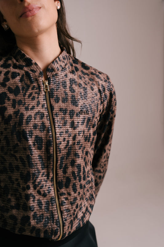 Chamarra animal print